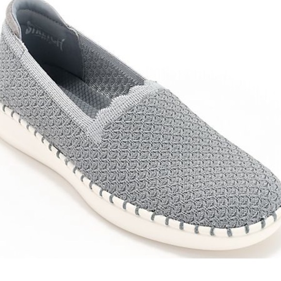 Skechers Shoes - Stylish Gray Slip-On Shoes